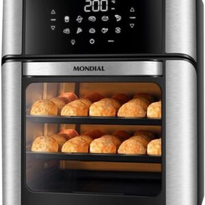 Fritadeira Air Fryer Mondial AFO-12L-BI 110V Preto/Inox Review: É a Melhor Opção Para Sua Cozinha?